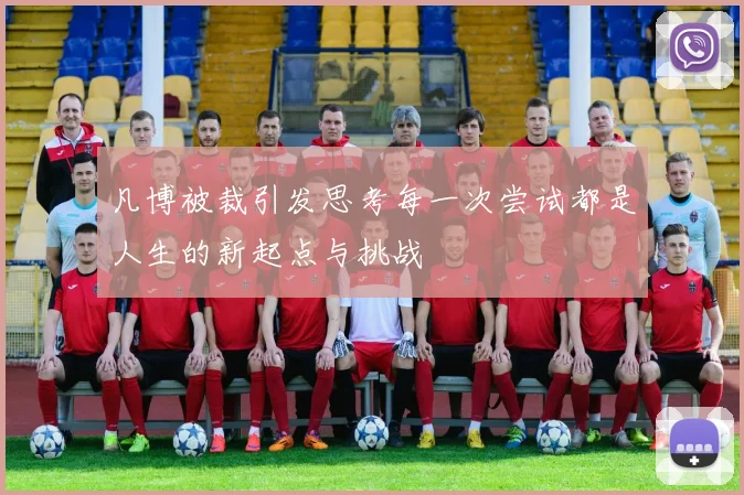 凡博被裁引发思考每一次尝试都是人生的新起点与挑战